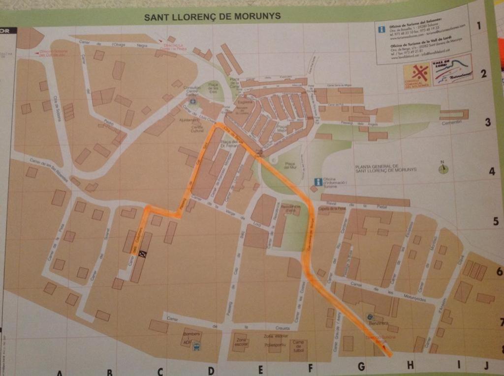 Can Lladoner Sant Llorenç de Morunys Exterior foto